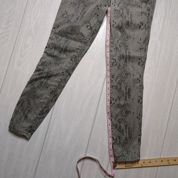 KUT KFTK Women's Donna Snake Print High Rise Fab Ankle Skinny Jeans Size 6 - Picture 8 of 10